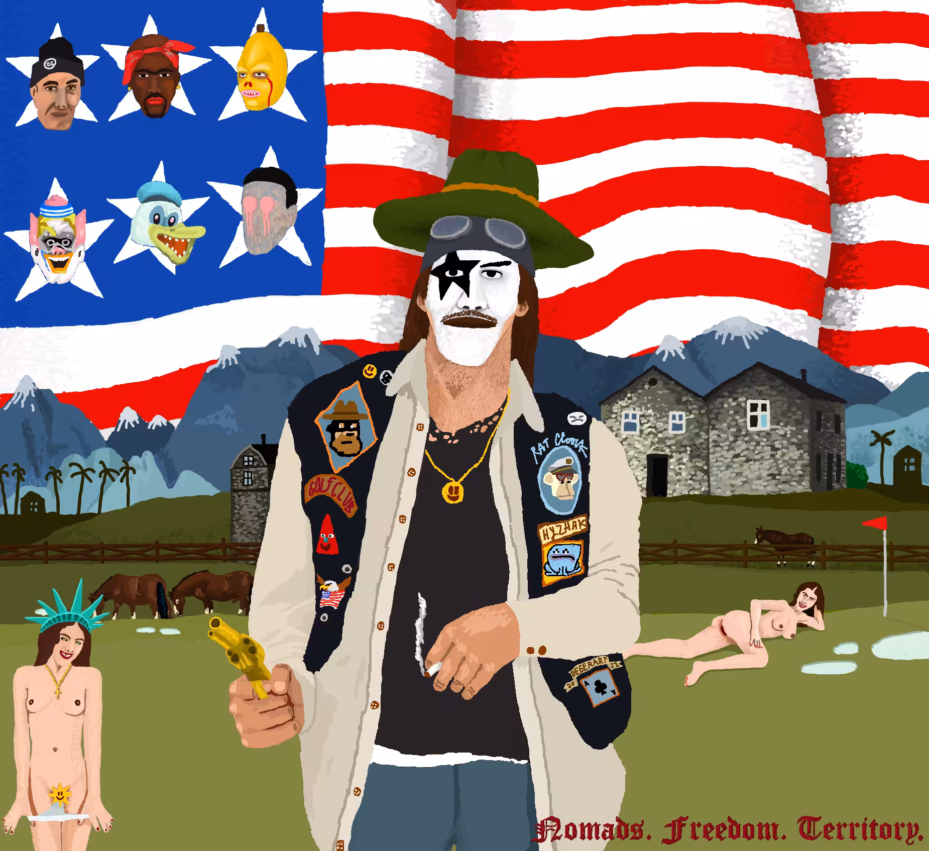 "Nomads. Freedom. Territory"