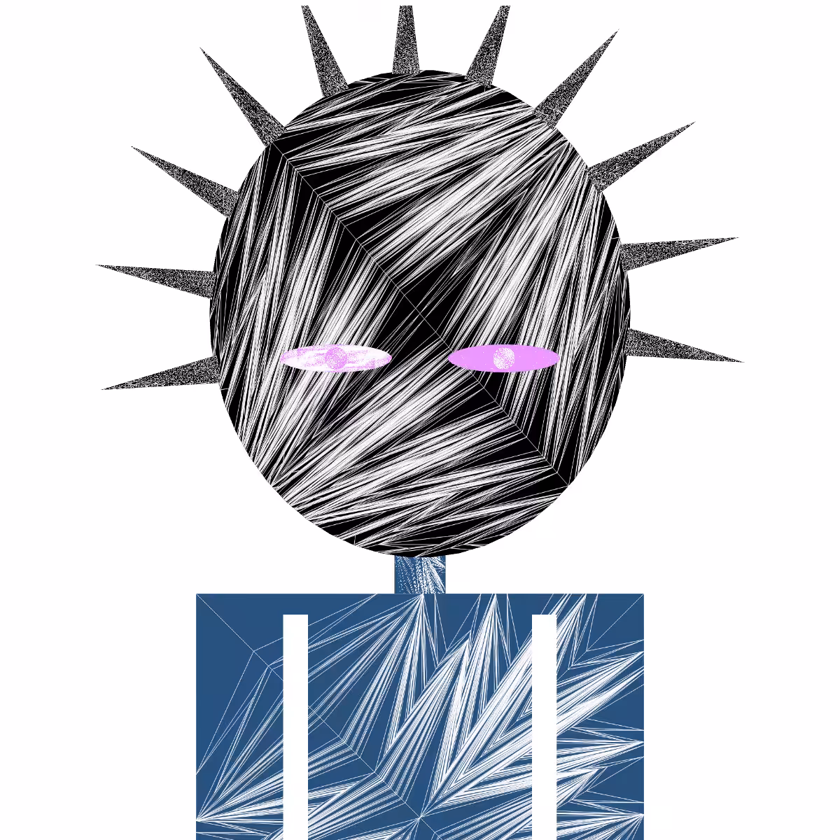 Spiky Woman #3