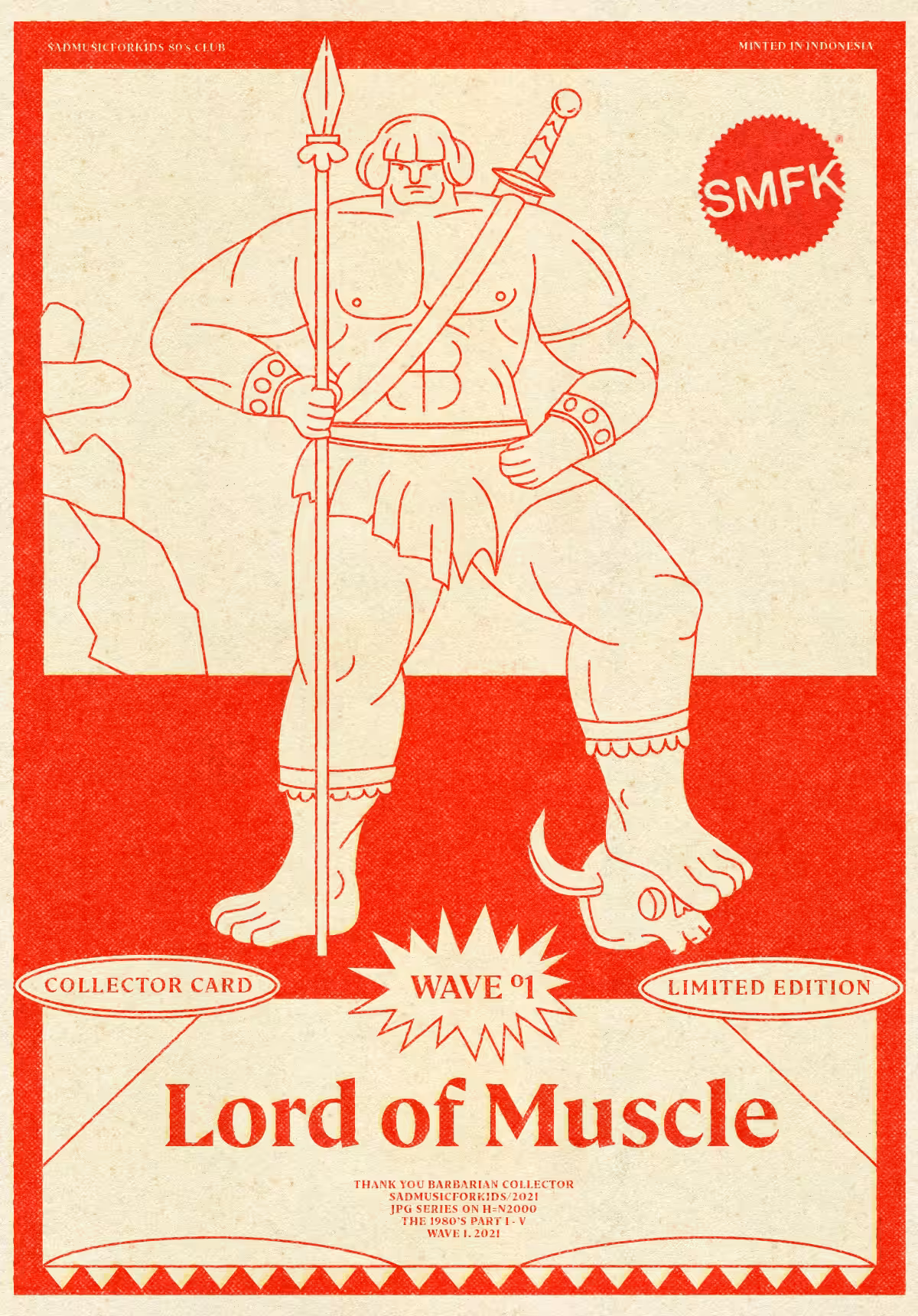 SMFK collector card wave 1