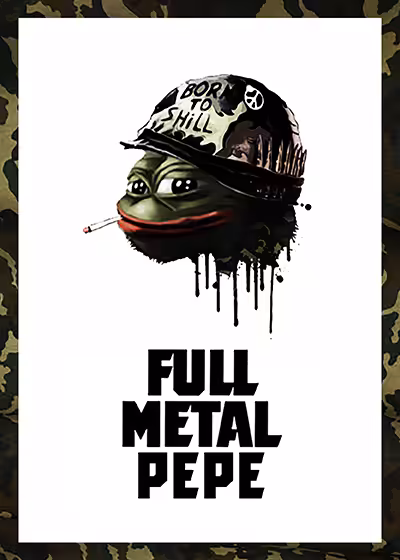 4x FULL METAL PEPE - wRAREPEPE - OG NFT FOUR NFTS