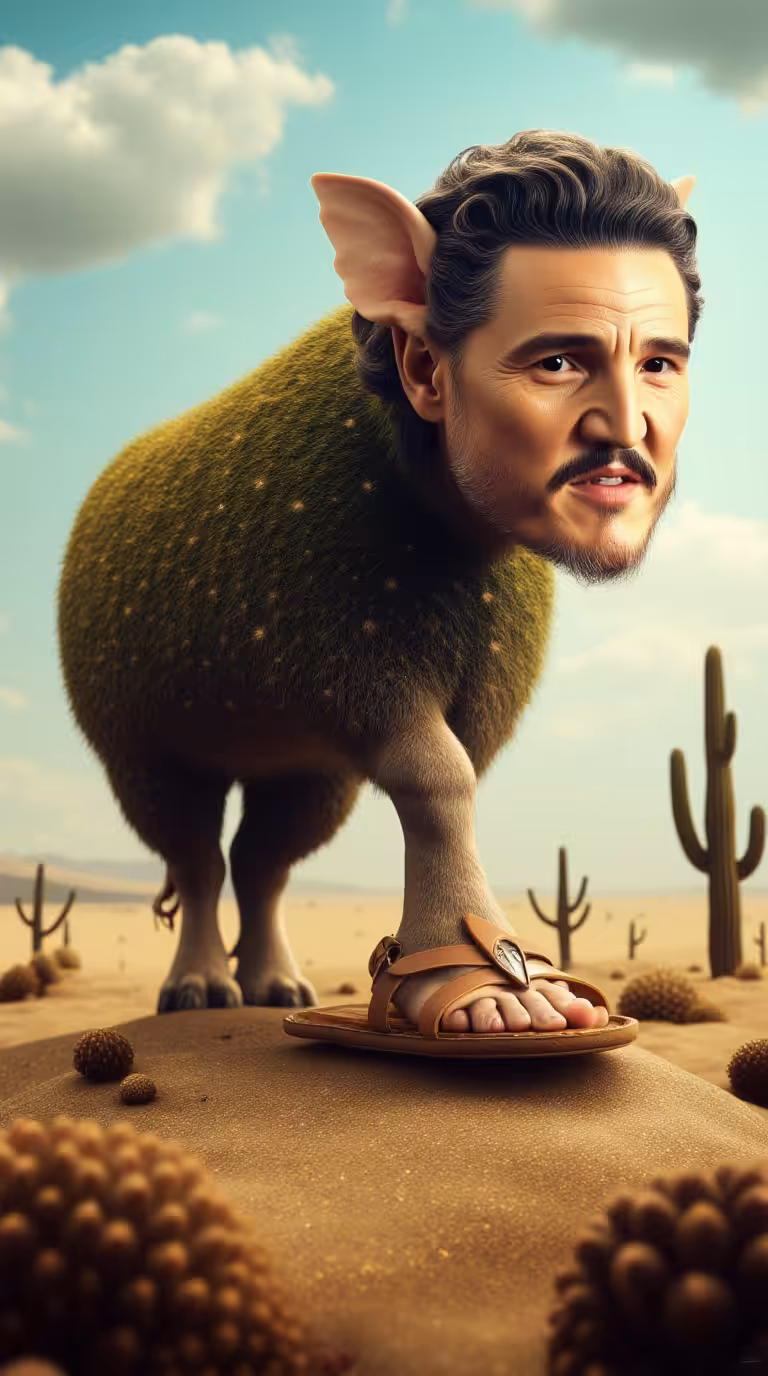 FROM SPAM TO SLOP - SLOP: Lirilì Larilà Pedro Pascal
