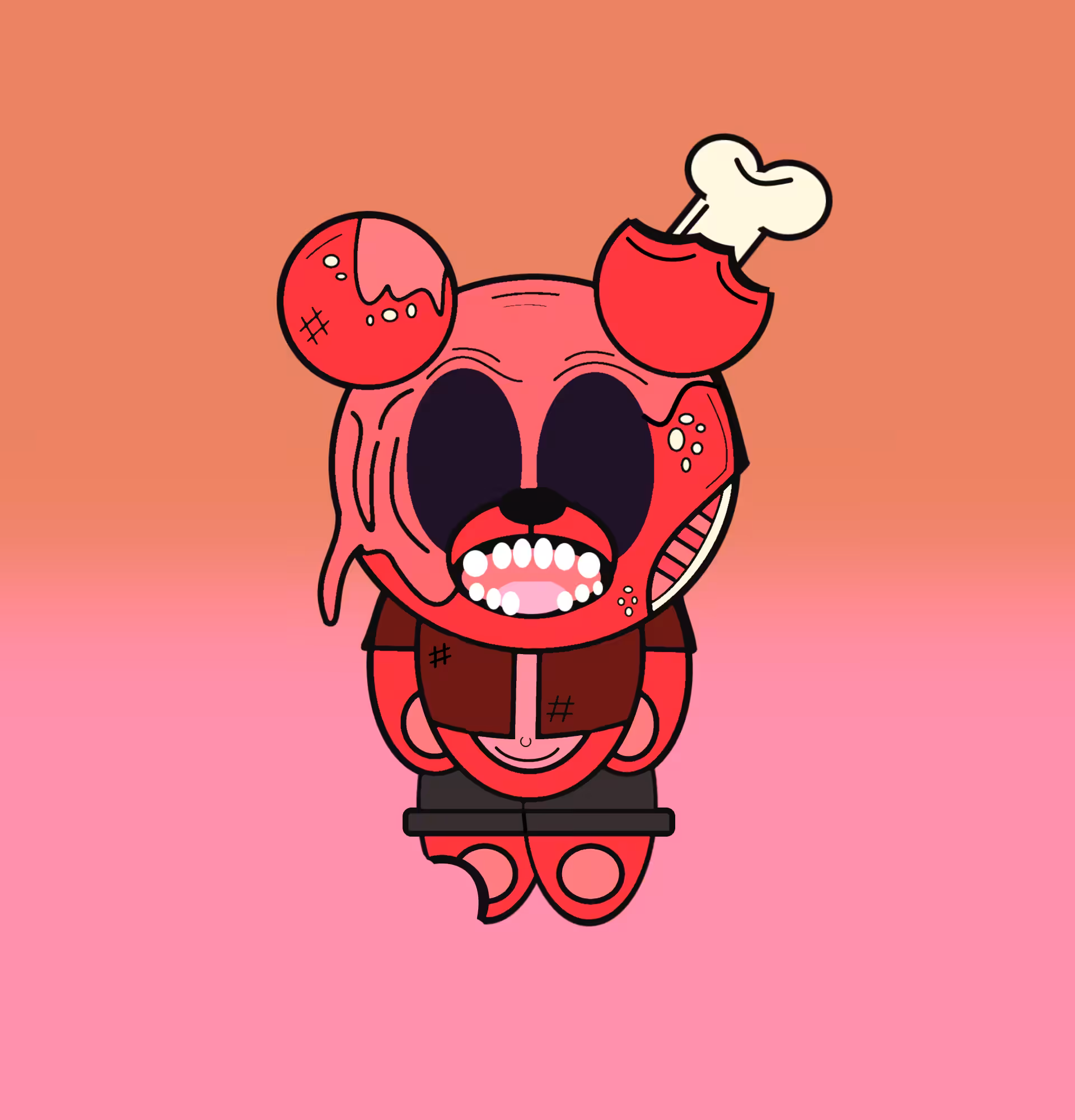 Zombie Kuma (Brother Red)