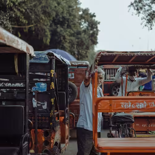 THE RICKSHAW PULLERS