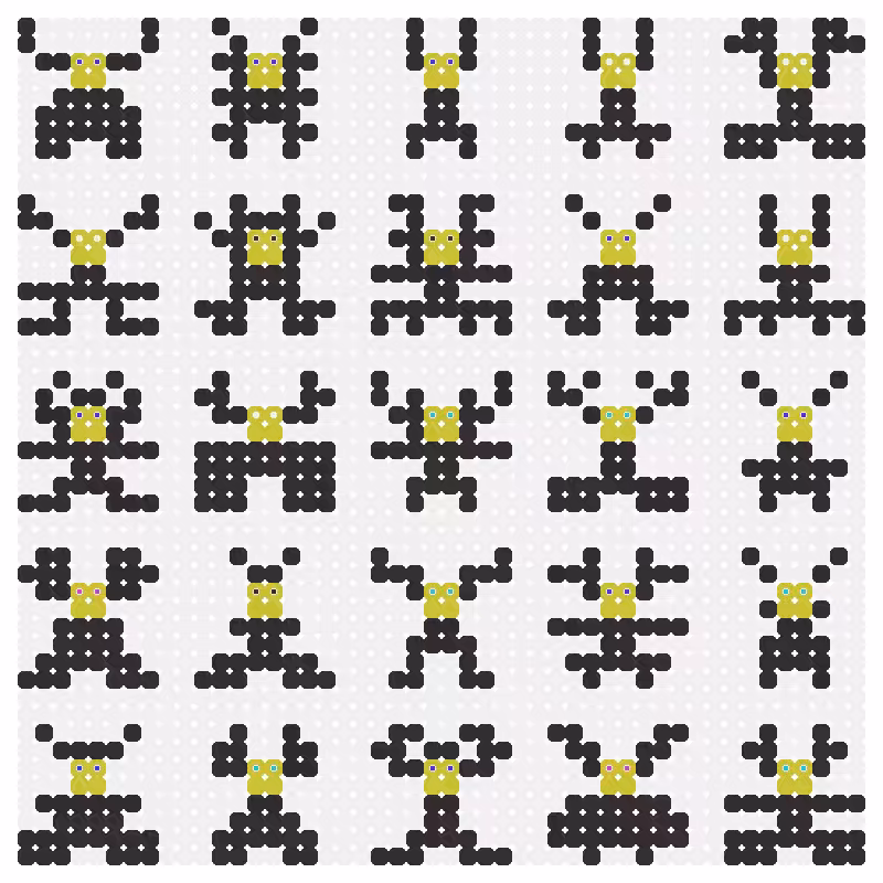 8x8 Pixel Creatures #198