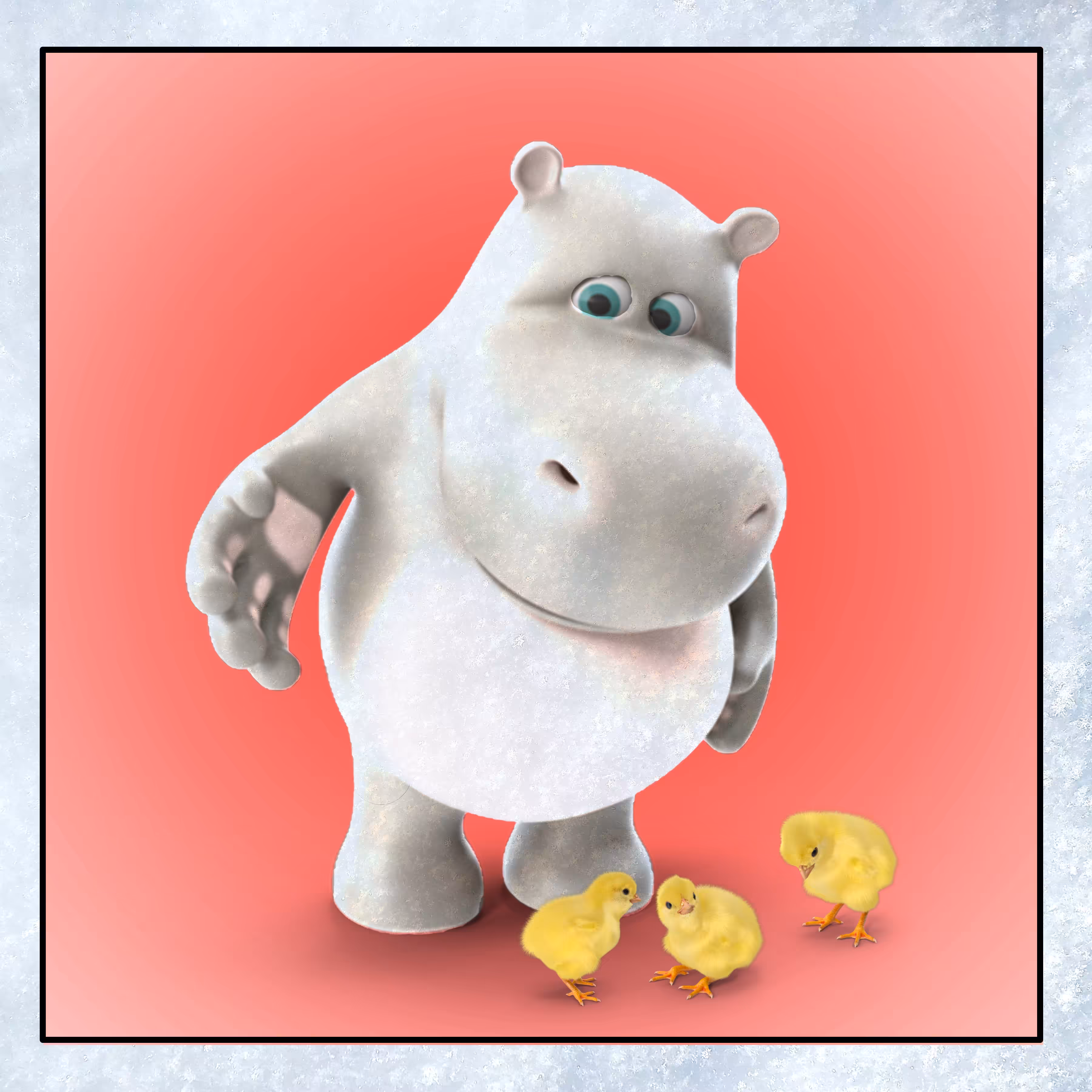 Snow WHite Hippo