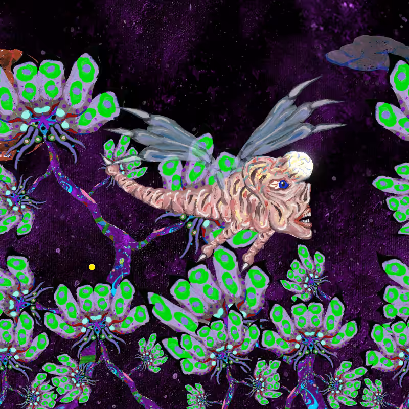 Fireflies and Flower Gardens #179