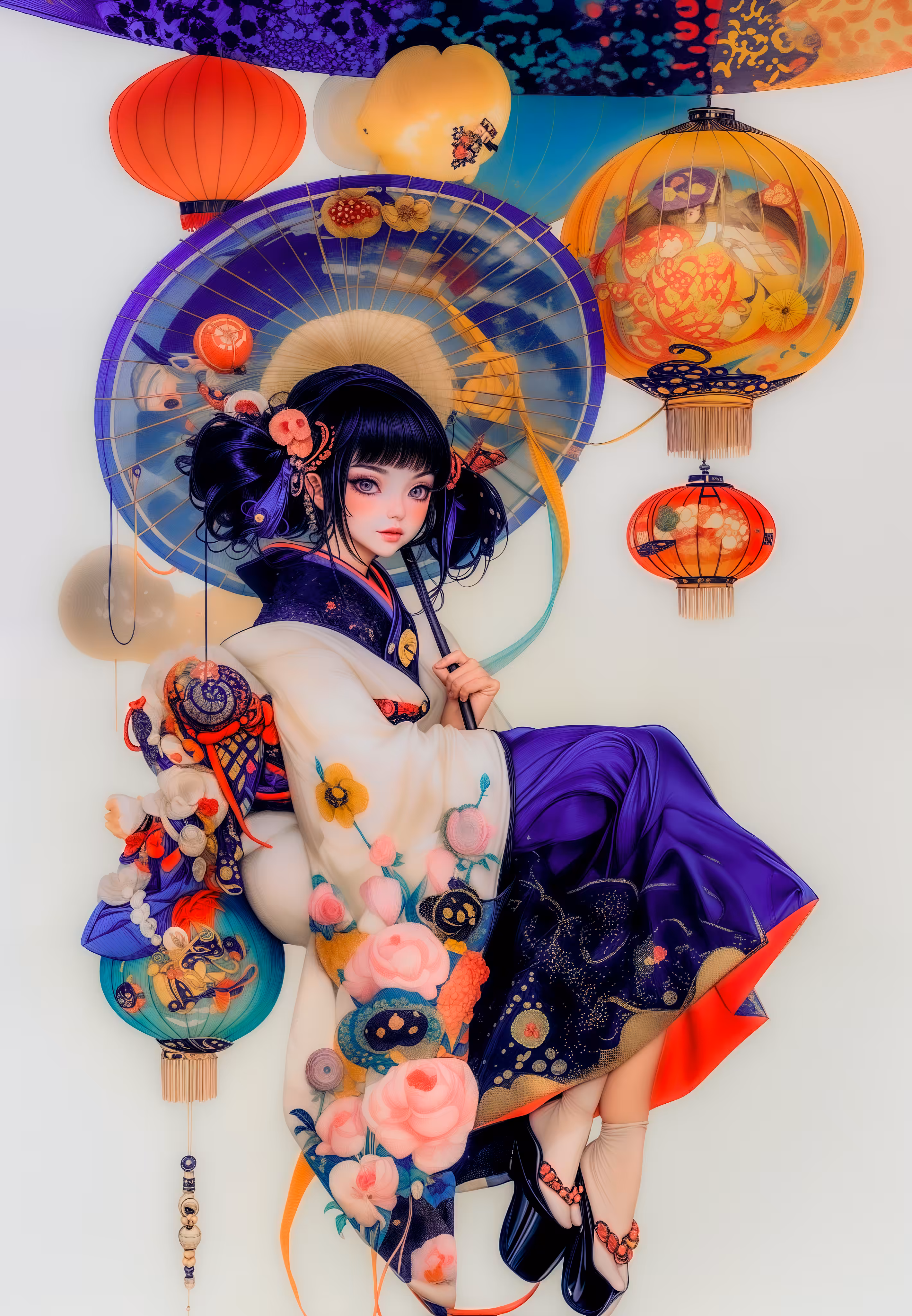 Japanese Ambrela Girl