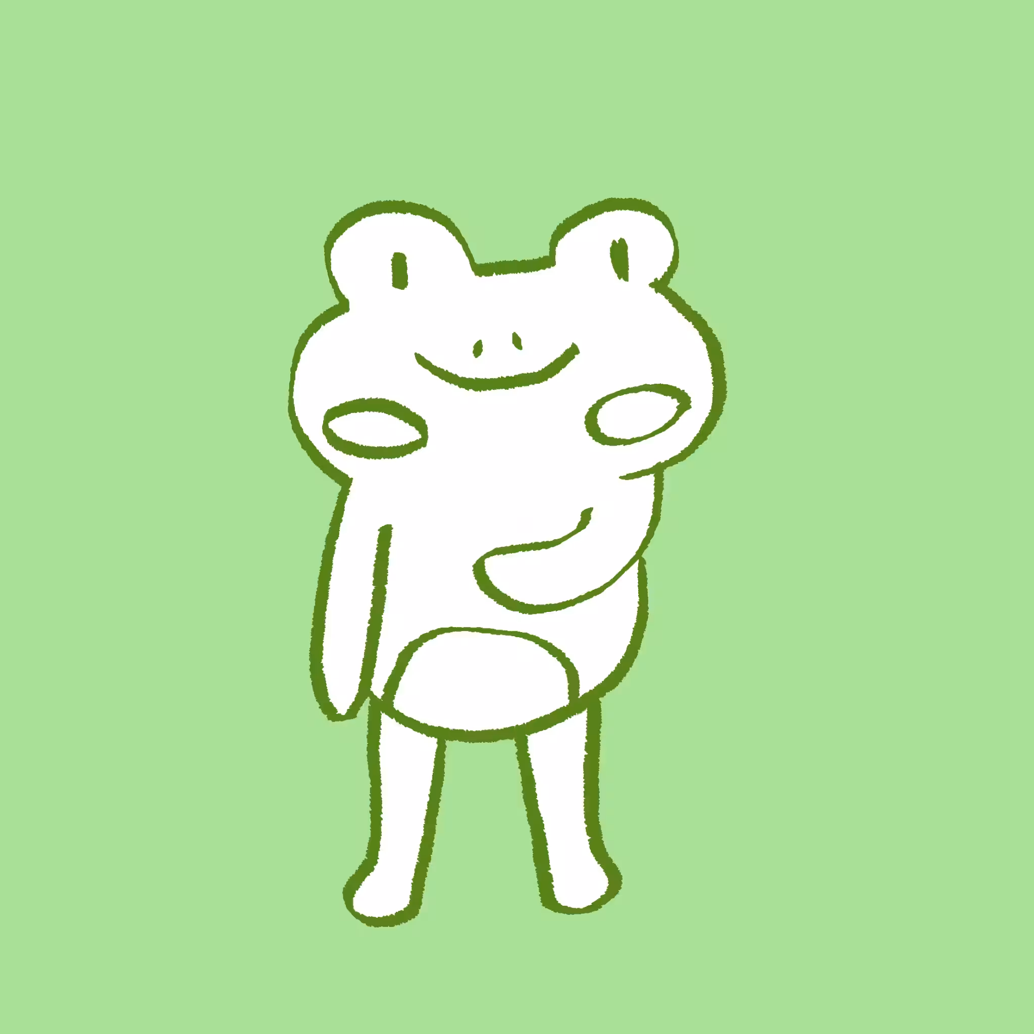 #04 - green frog