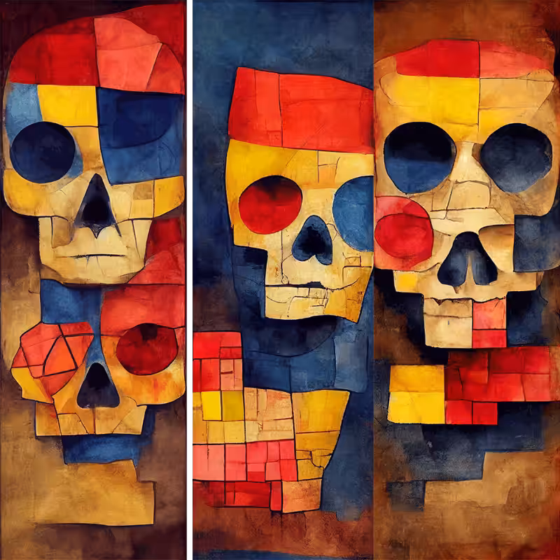 AI Skull  #4