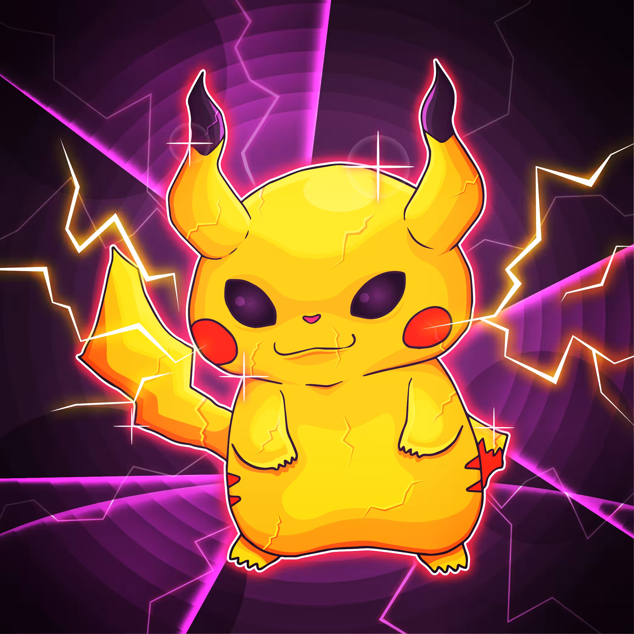 Neon Pikachu