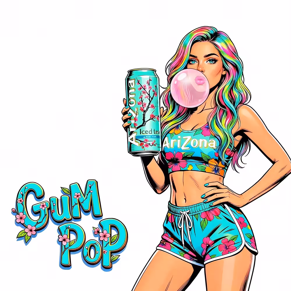 GUM POP - Sugar Rush Society: GUM POP 025 - Arizona Iced Tea Queen