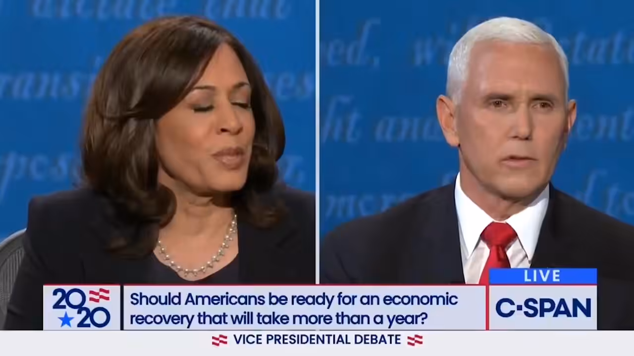 Mr. Vice President, I'm Speaking