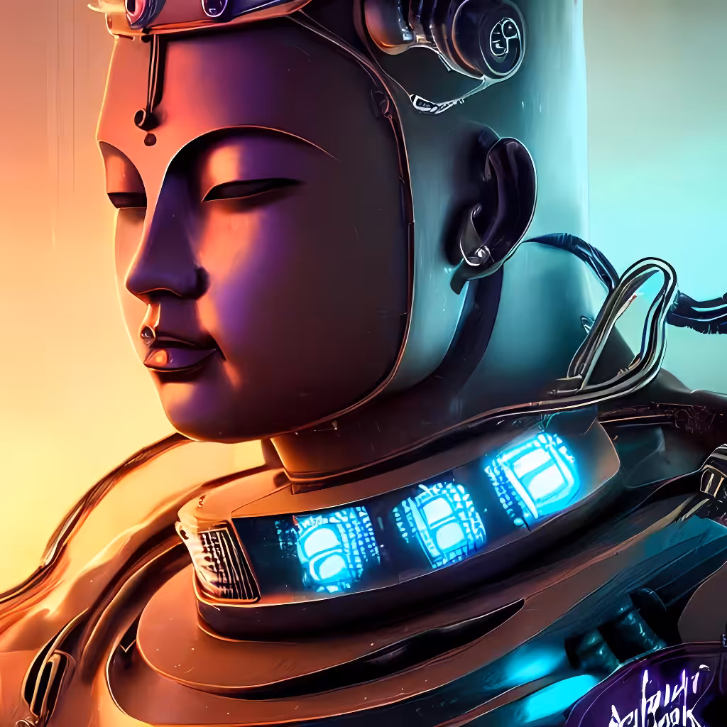 Buddha Futuristic: The Bodhisatta image: 6