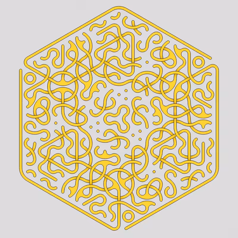Truchet Threefold Symmetry #55
