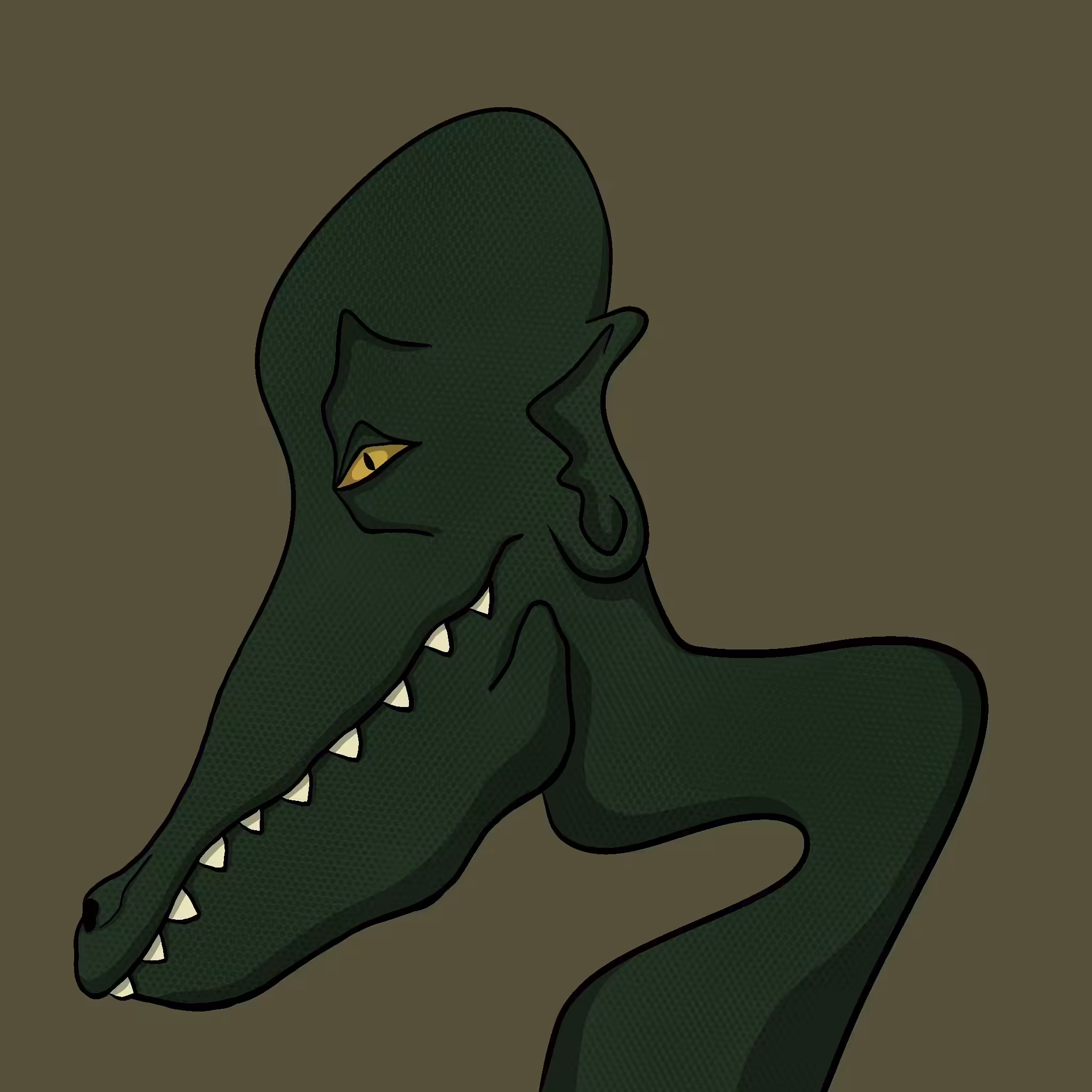 #32 Gator Face