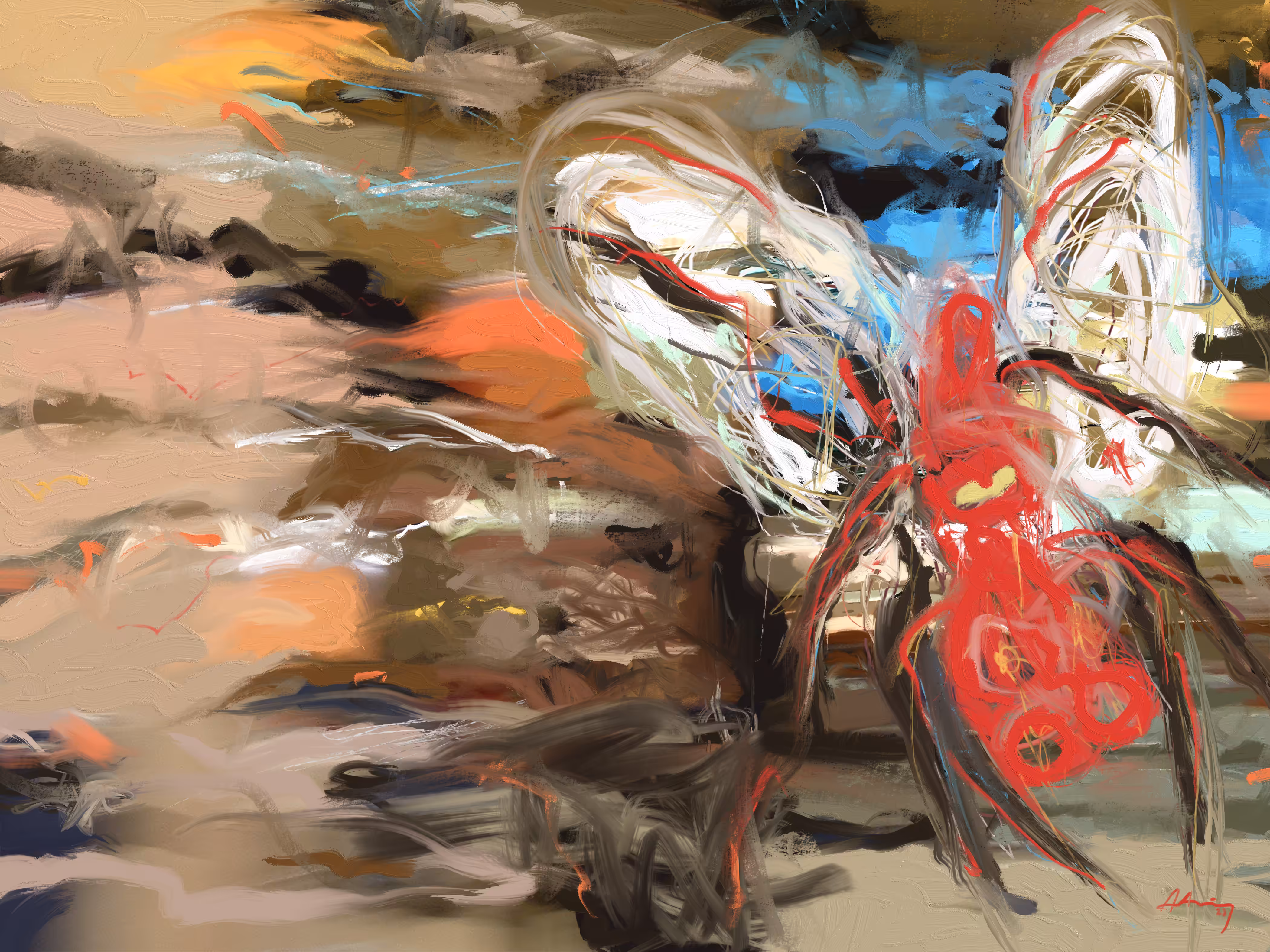 The red fly