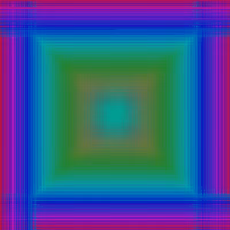 Fibonacci Rainbow Spirals v2.2 var6 #1