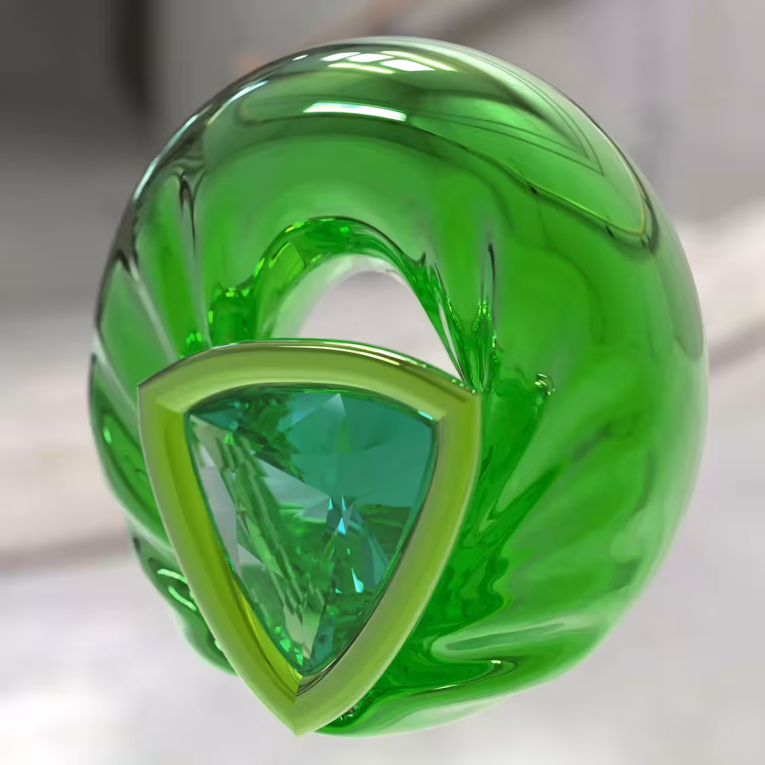 Trillion Gem - Emerald