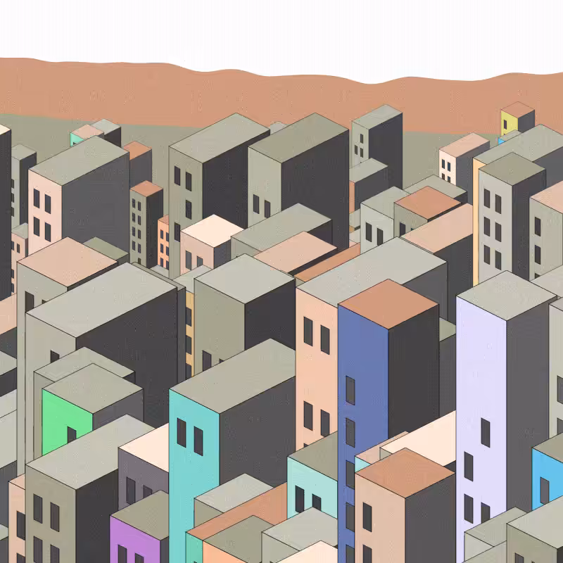 Coloured City #80