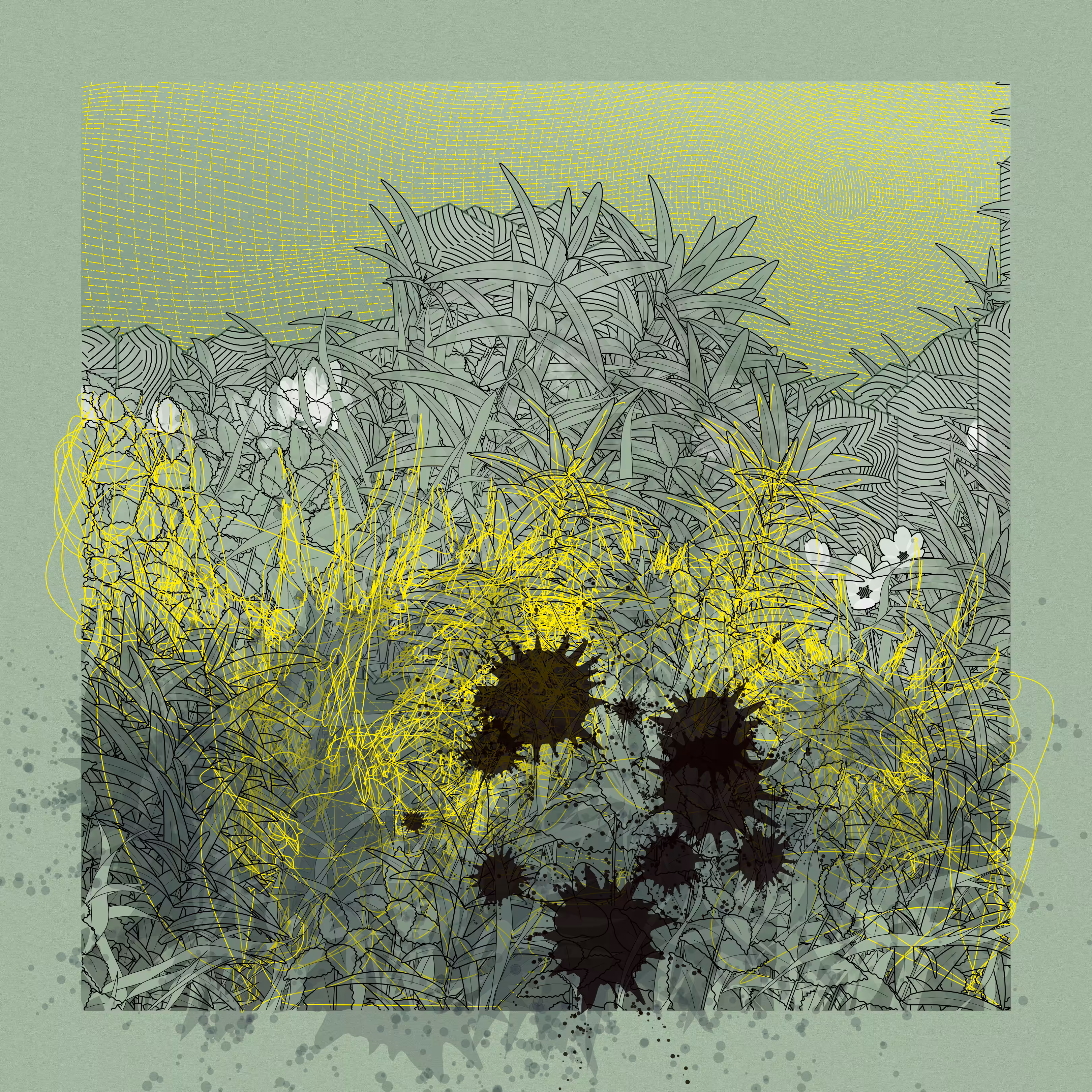 Landscape with Carbon Capture #7