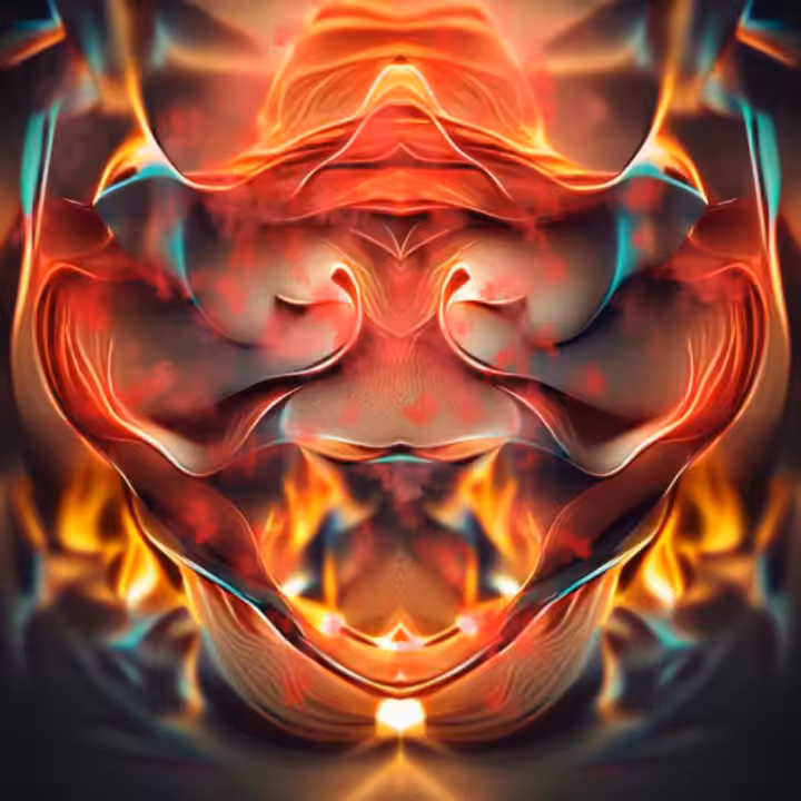 Fiery Entrance