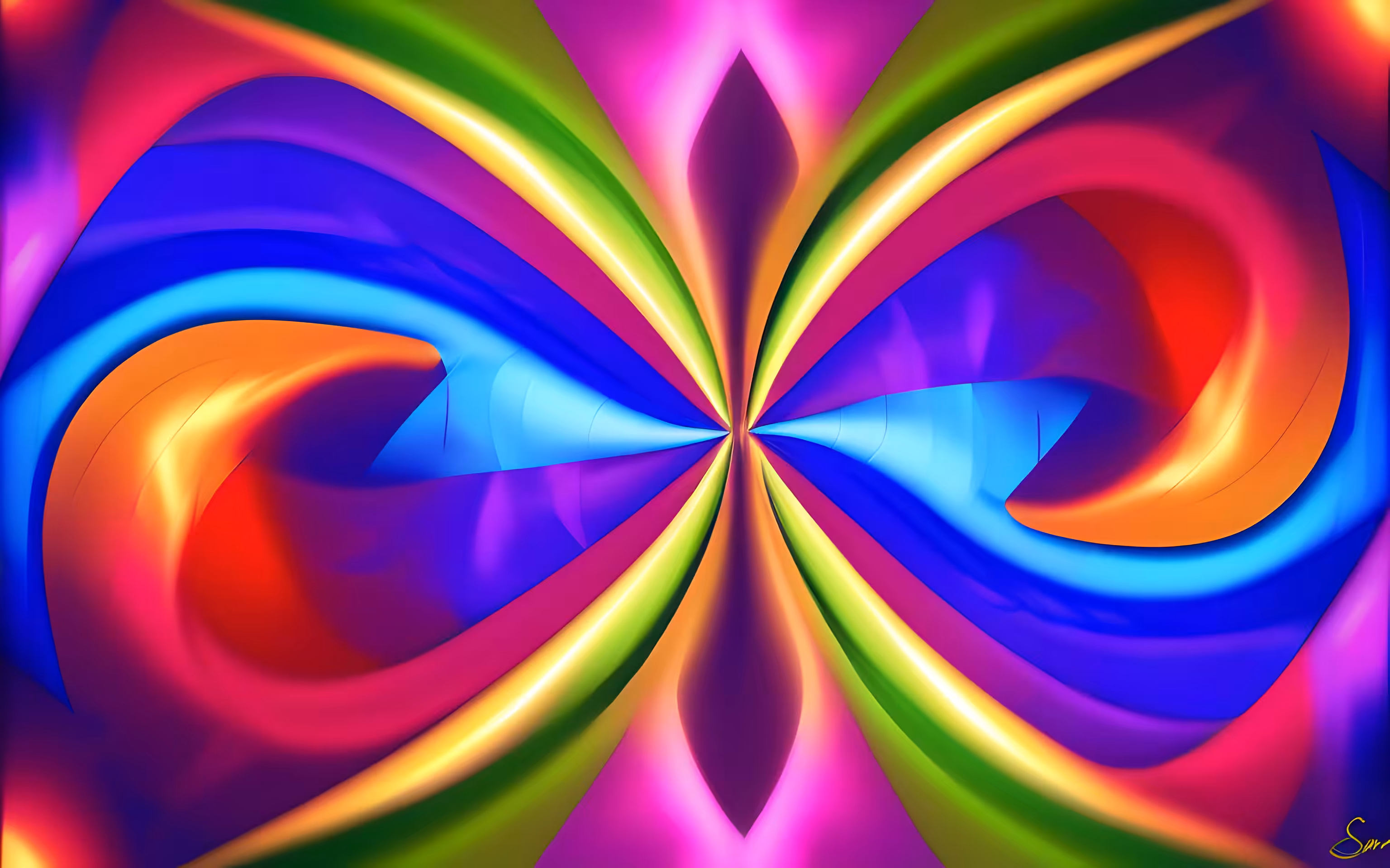 AI imagines famous generative artworks #88