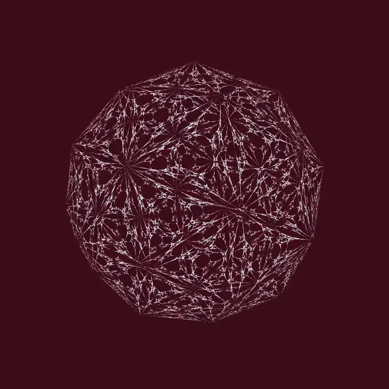 Digital Gothic: Spherical Tessellation #7