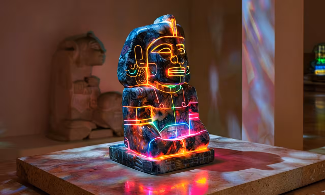 Relics from TeKnoTitlán Museum: Cihuacóatl