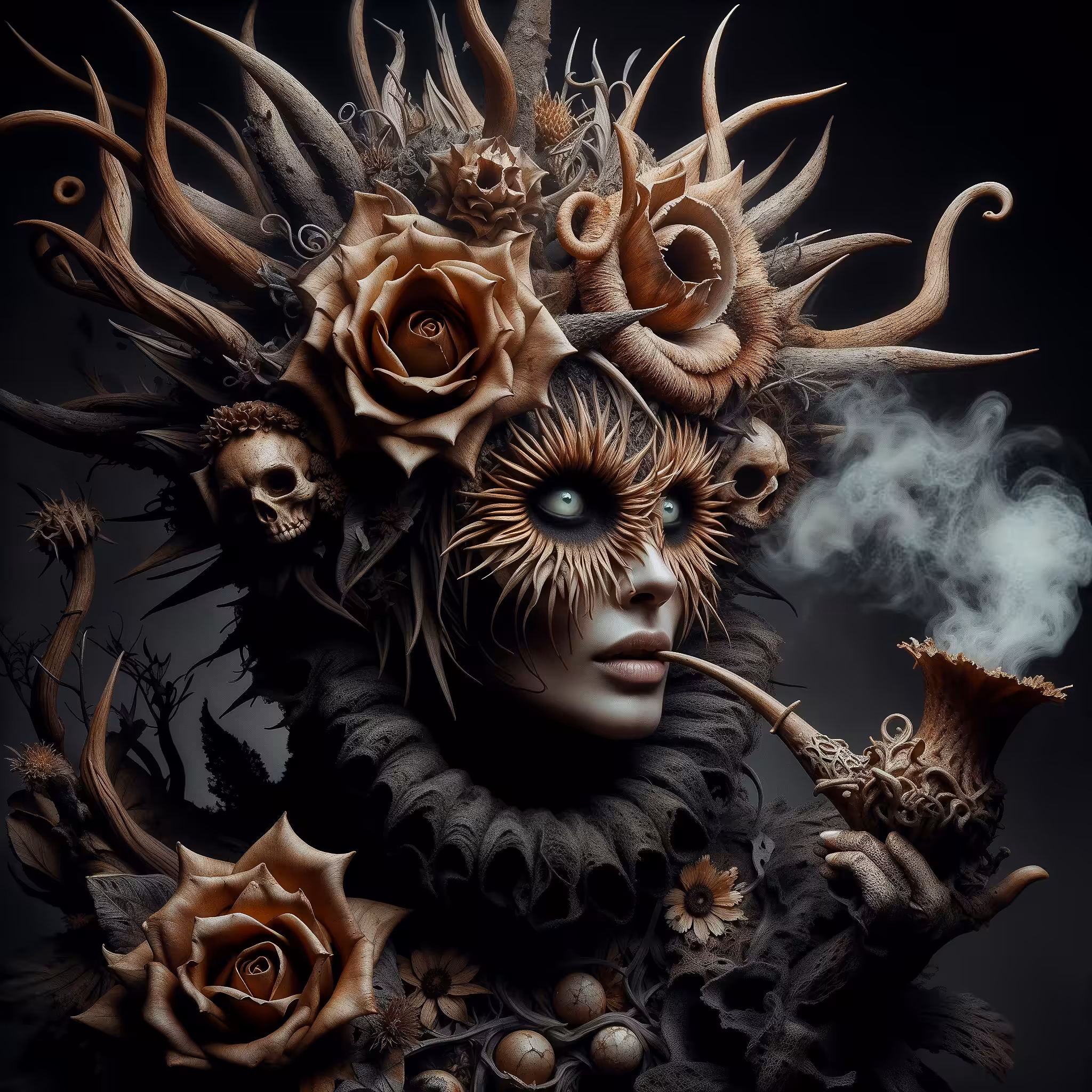 Artful Nightmares: AI-Rendered Darkness: Twilight Whispers #145 