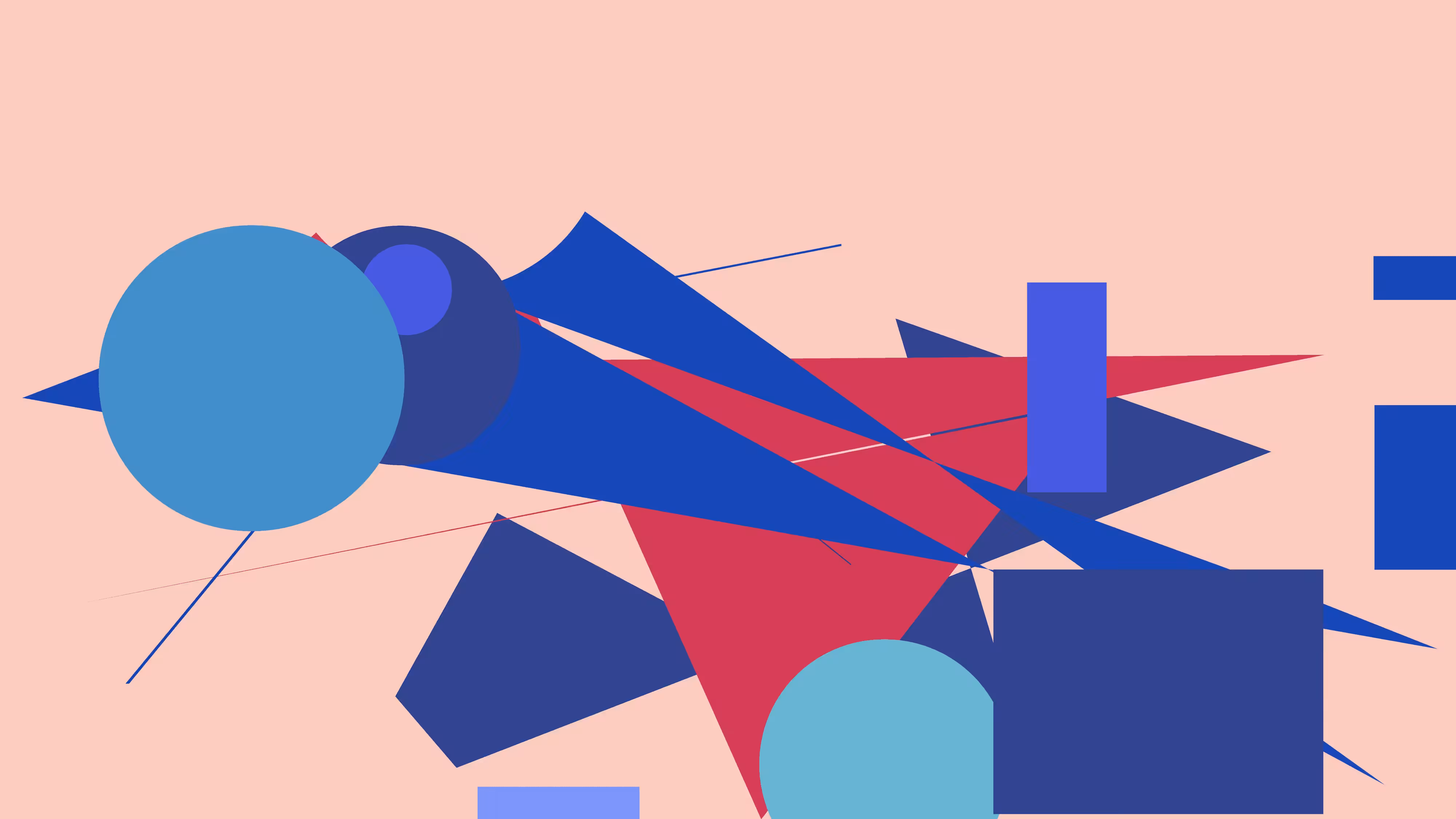 Shopping isn't easy. [Abstract artwork of March 21, 2021.]