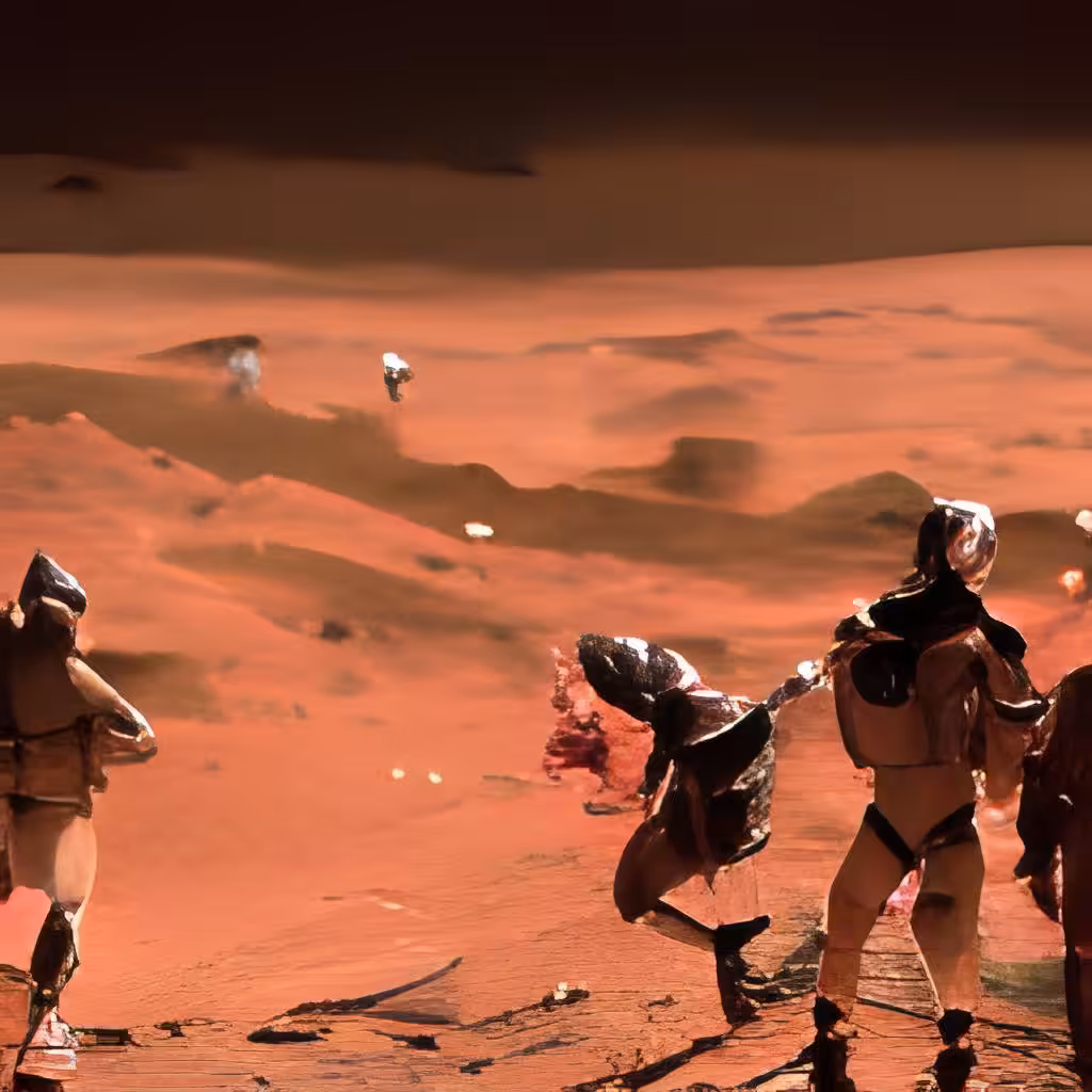 martian landscape