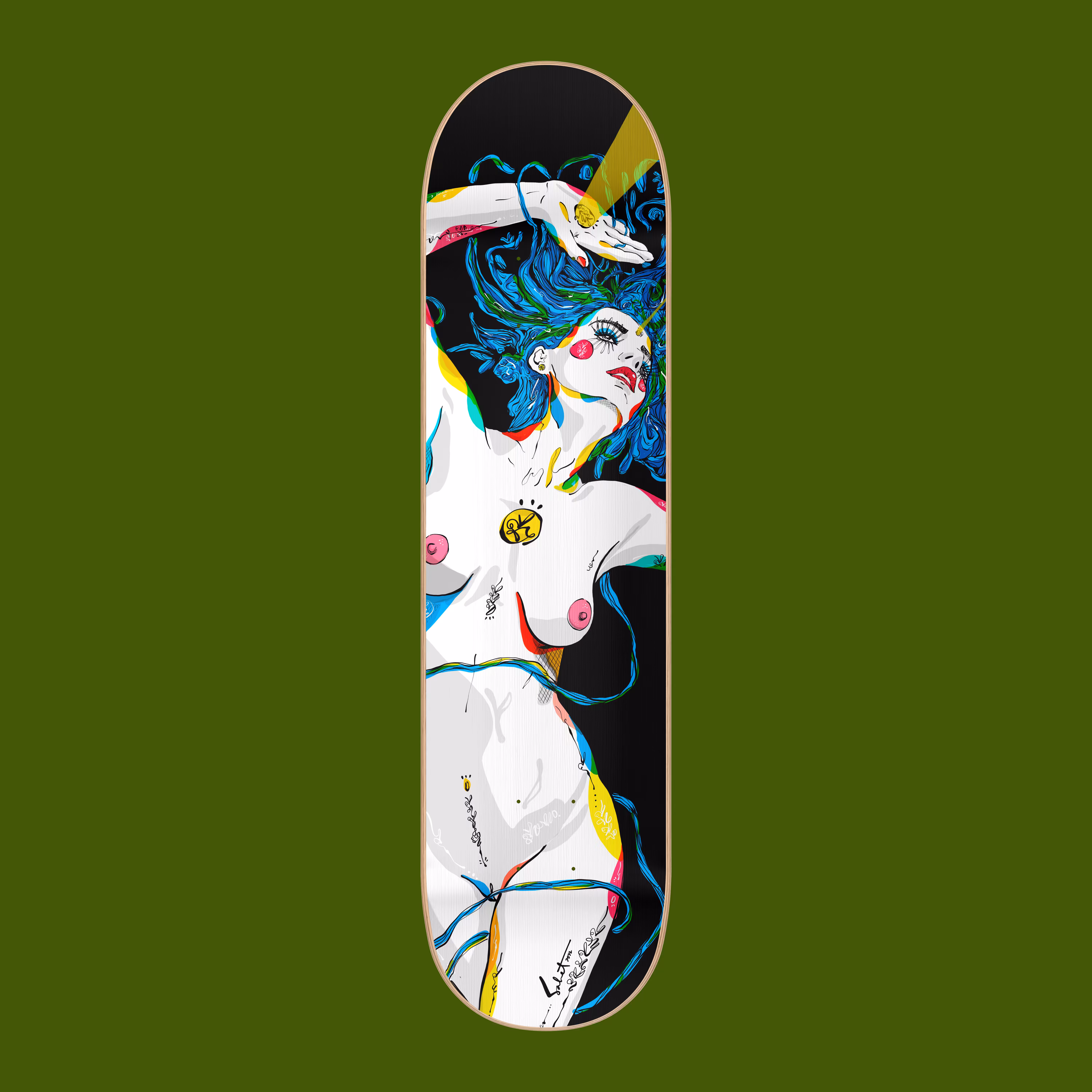 ULTRALIGHT 2022 SABET | NFT + SIGNED PHYSICAL SKATEBOARD DECK