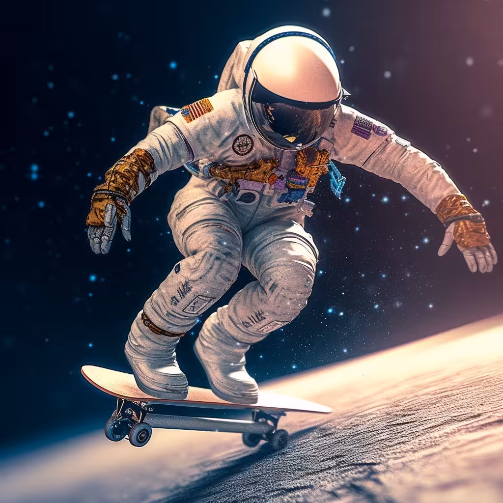 a moment in space