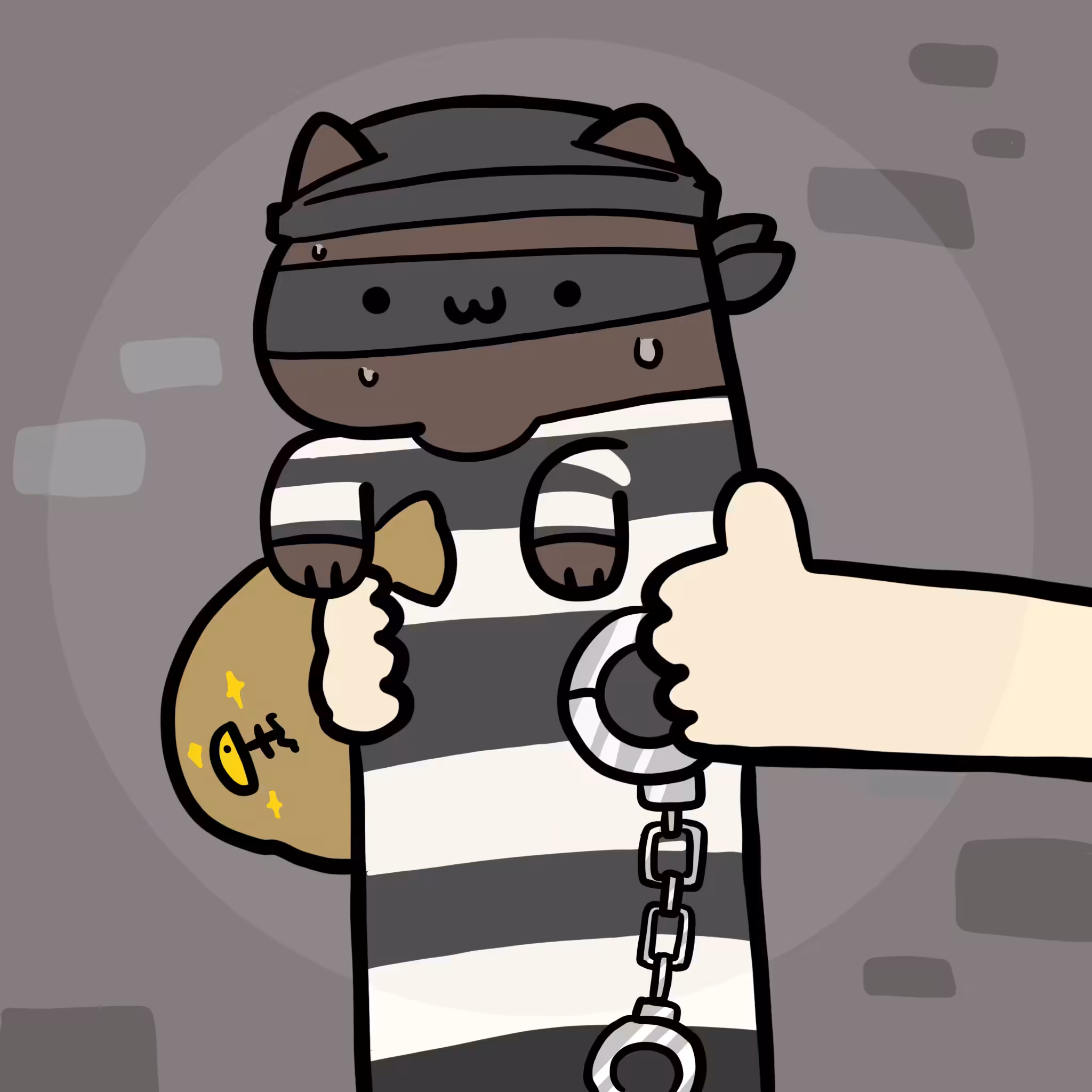  Long long Thief cat #104