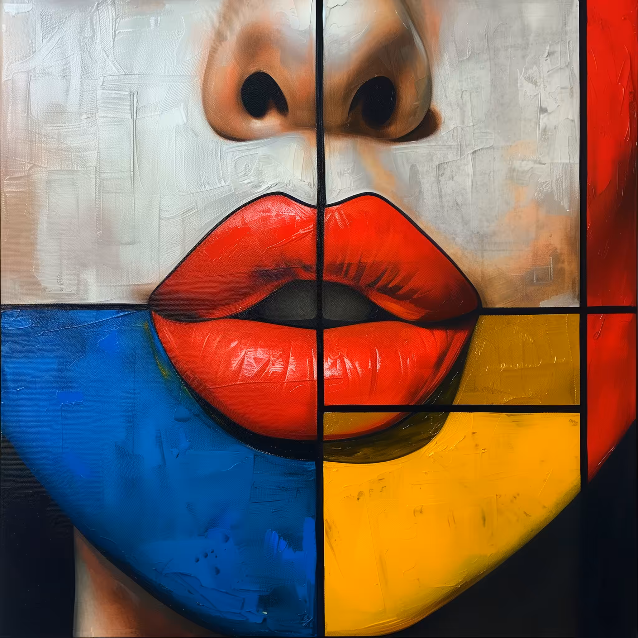 Beautiful faces - Inspired by artists
