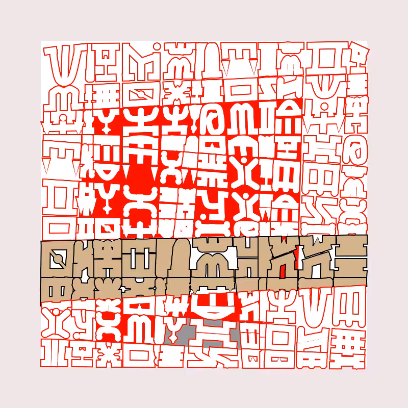 "Alphabetic ancestral signs" - (Matrix v3) #37