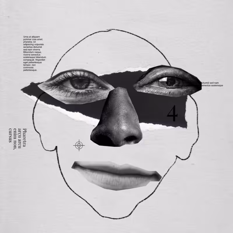 Collage faces #27