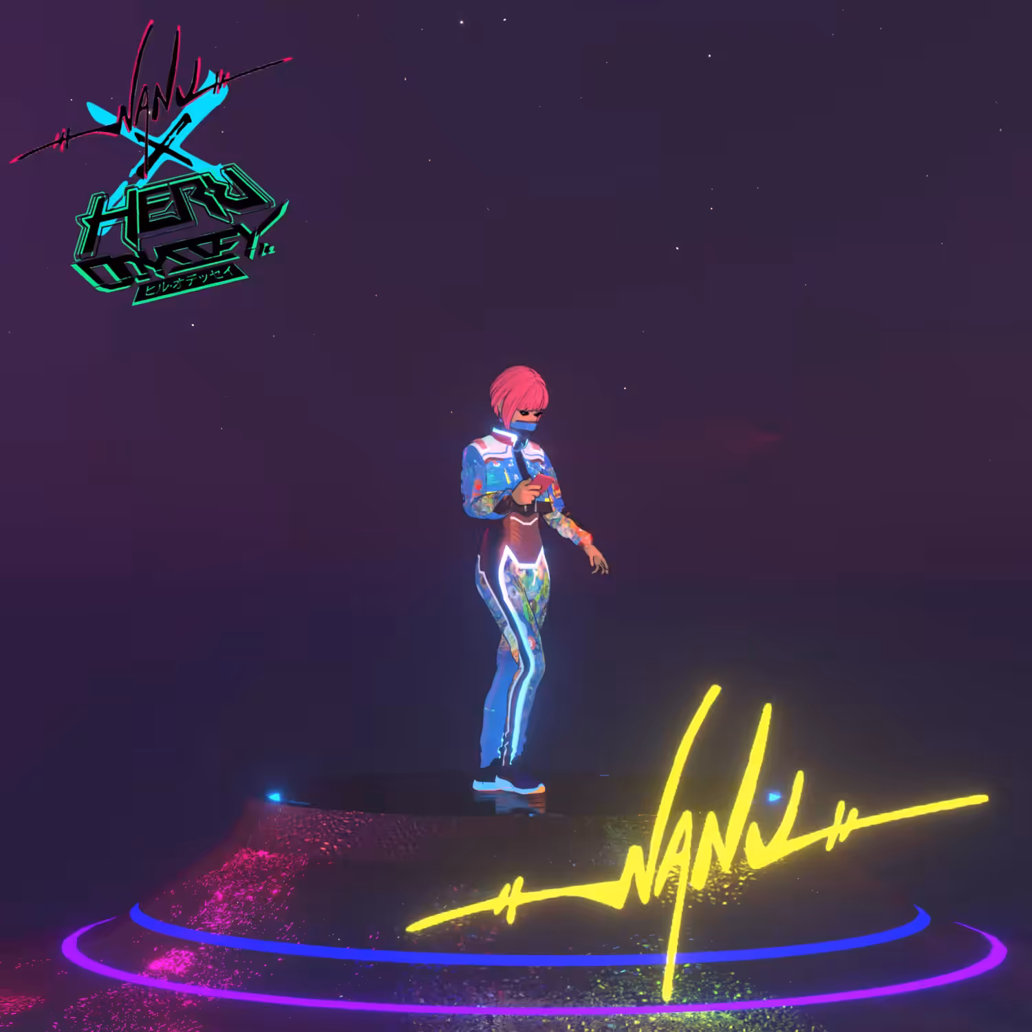 Nanu Avatar - Cryptoart and the NFT Club - 5/5 Series 