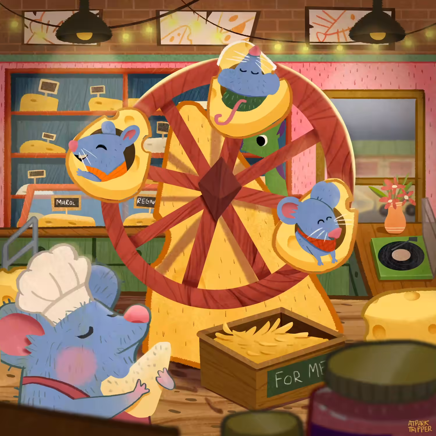 Cheeserris wheel of life