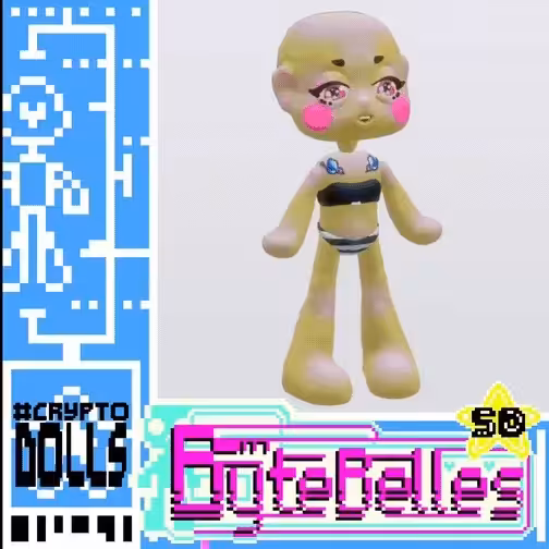 ByteBelles CryptoDolls: SDByteBelle - ZU551