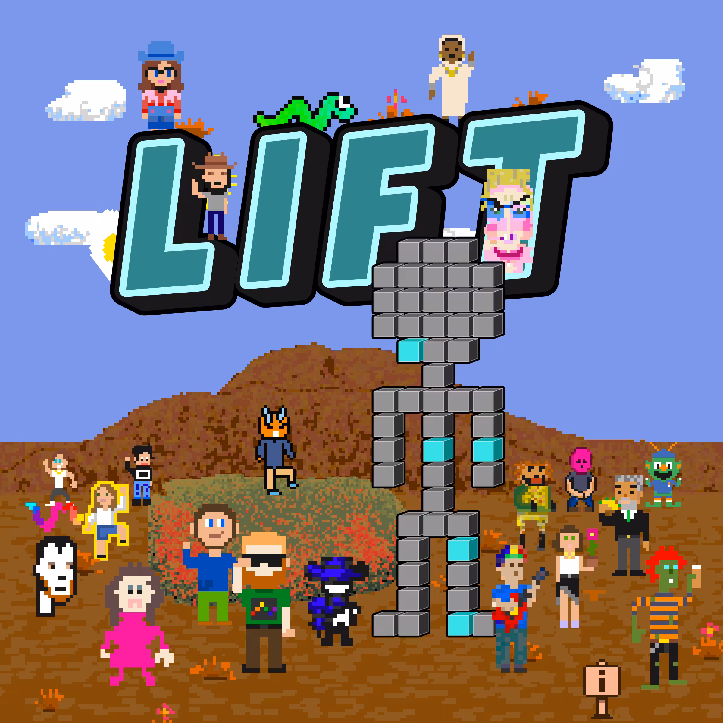 LIFT (a self portrait) #447