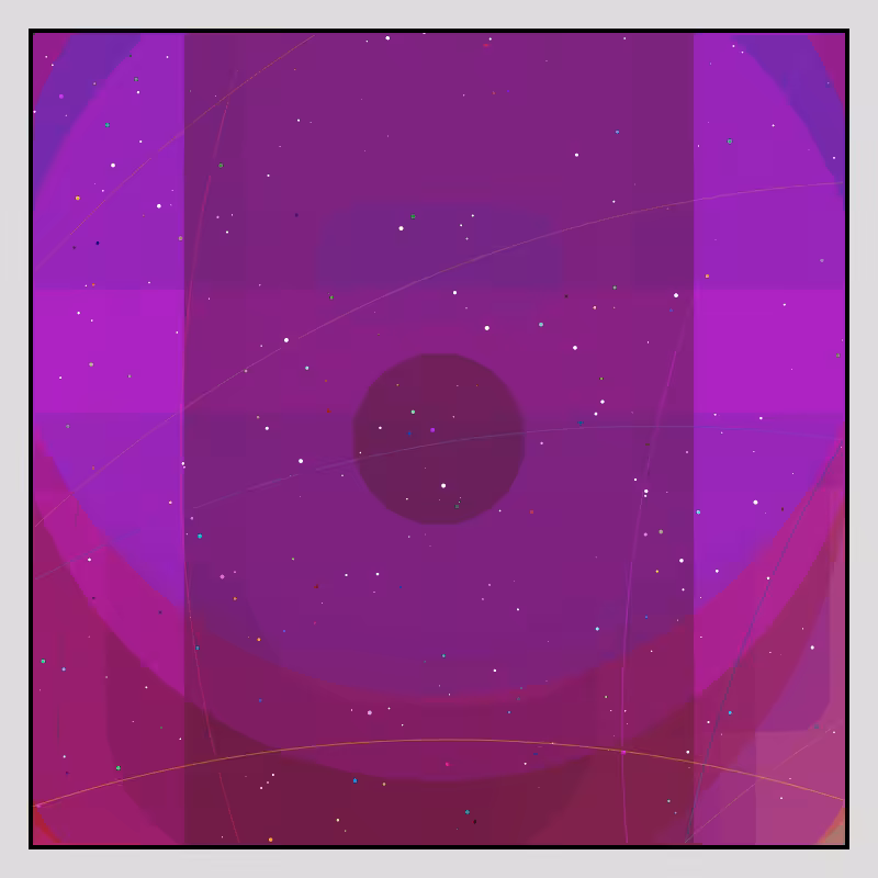 Color Field Starry B #186