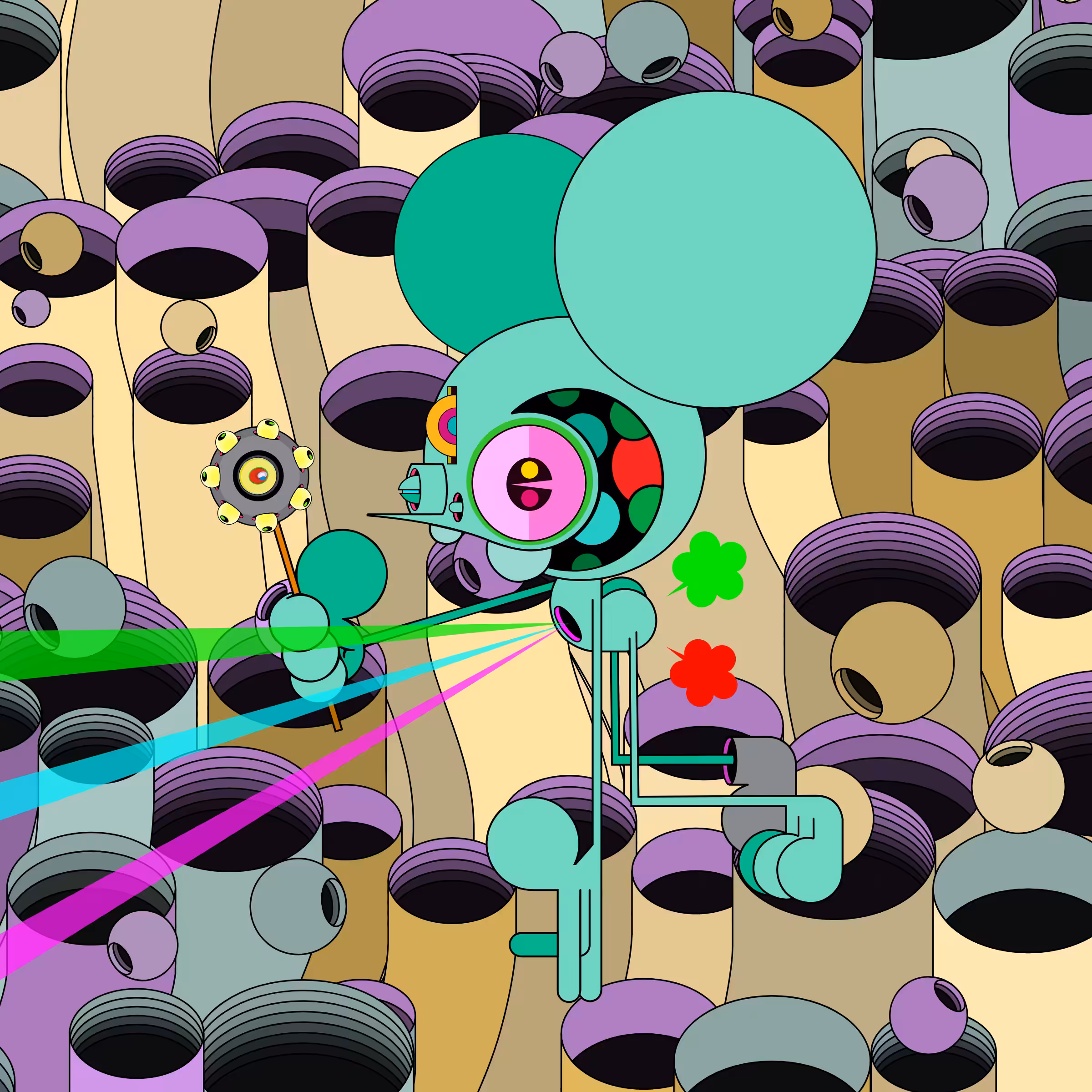 Neogen Space Monkeys #3509