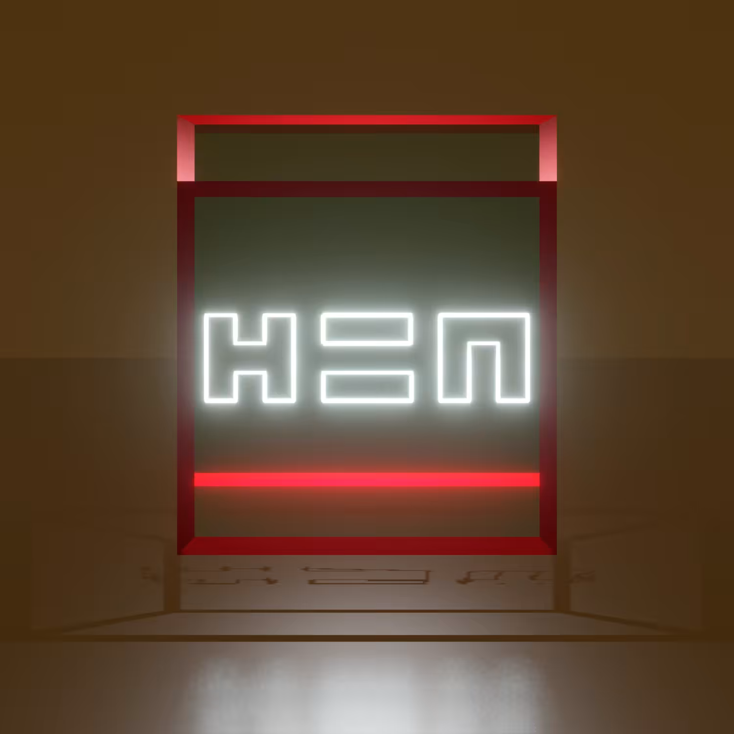 HEN & TEZOS Anamorphic Illusion