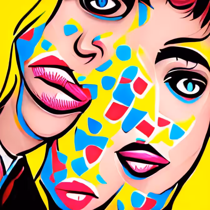 Pop Art Portrait 6