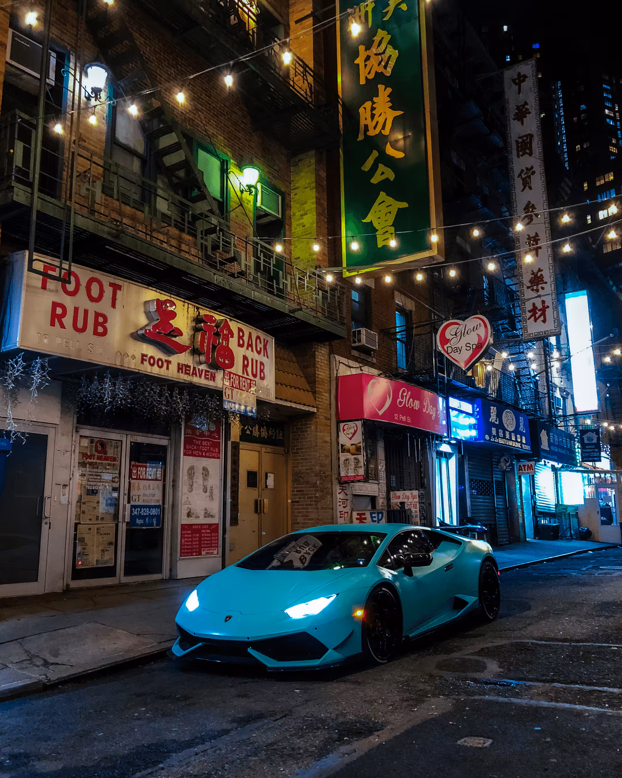 Fragment of Gotham #52. Chinatown Lambo
