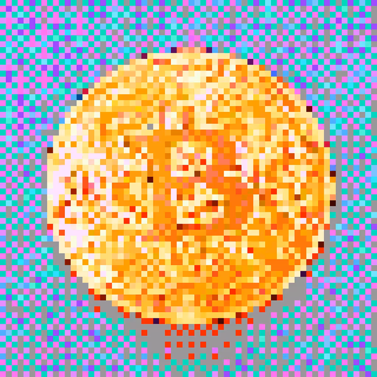 BTC Pixels: The Big Coin Bitcoin # 1