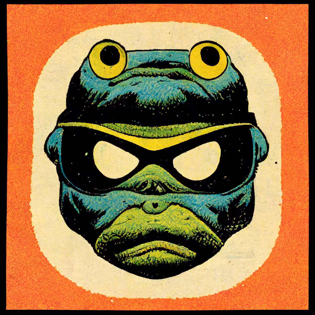 Silly Frog NFT that you'll never get 009