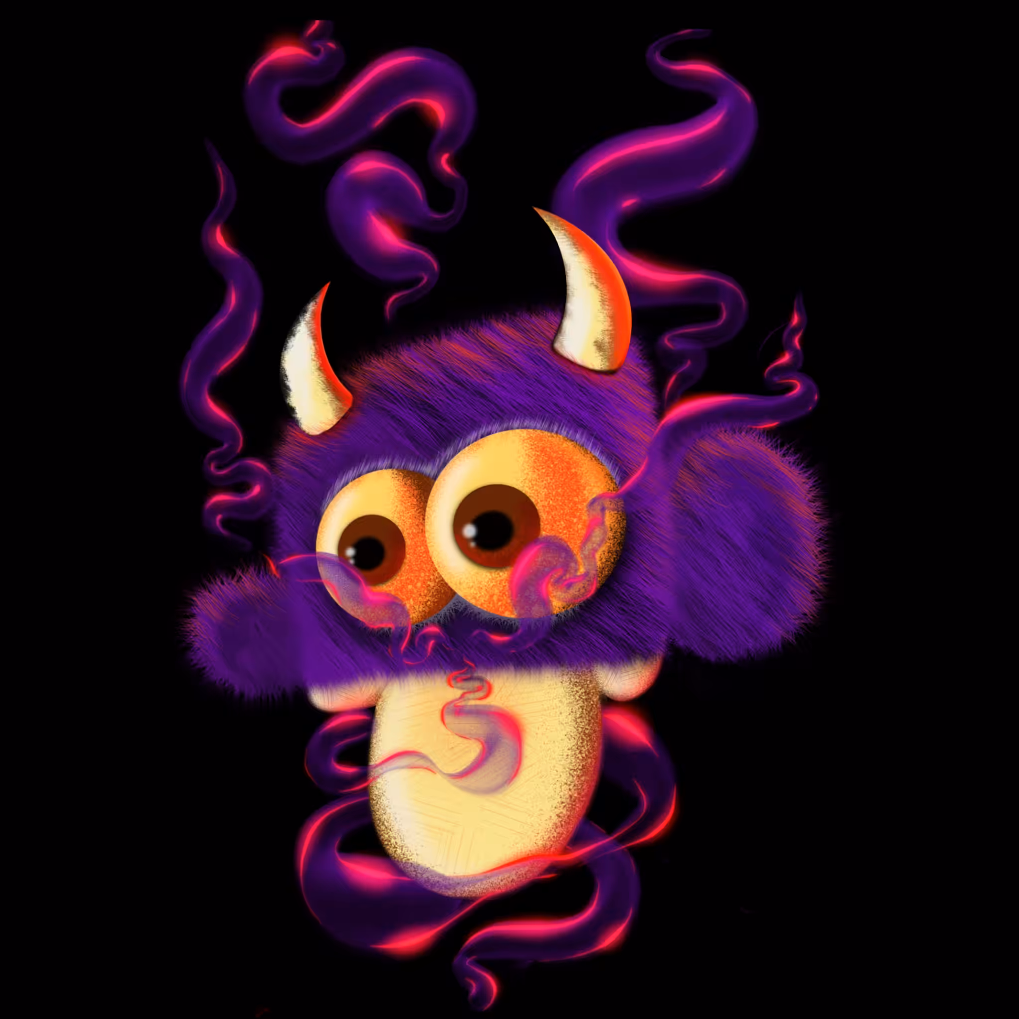 Smoky Fluffy Muppet