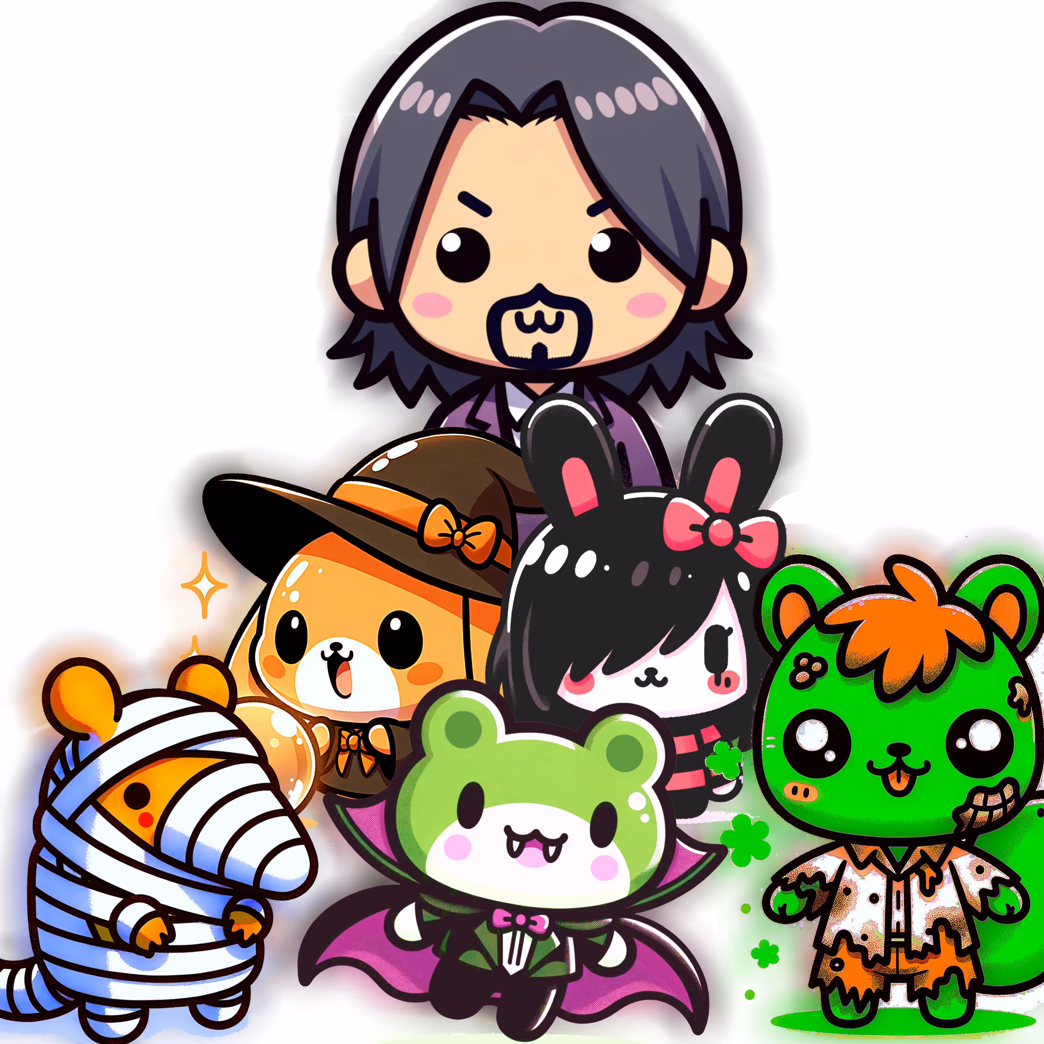 Doki Doki Daddy Club: 🌟✨Doki Doki Family Portrait✨ - Set 1